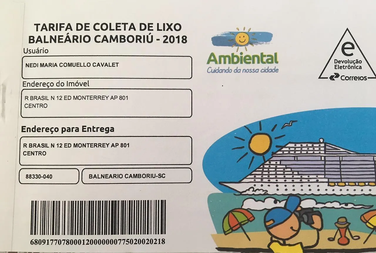 Apto Av. Brasil - Centro Balneario Camboriu Brazil